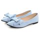 thumbnail image 2 of Zapatos planos TN TANGNEST a la moda para mujer con lazo azul cielo, 2 of 7