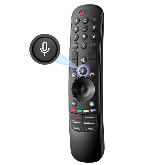 Easy Pair LG Smart TV Replacement Remote MR23GA, with Voice Pointer for C1-C2-C3-C4 UHD OLED 4K 8K