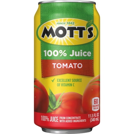 Mott s 100% Tomato Juice  11.5 fl oz cans (Pack of 24)