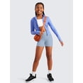 thumbnail image 2 of Shorts CRZ YOGA Butterluxe para Niñas Cintura Alta Azul XS, 2 of 5