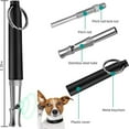 thumbnail image 3 of HLONK Dog Whistle  2 Pack Ultrasonic Dog Whistle to Stop Barking for Dogs  Professional Recall Dog Training Whistles  Adjustable Ultrasonic Silent Dog Whistle to Stop Barking Control Devi, 3 of 5