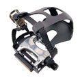 thumbnail image 5 of Pedales para bicicleta estática con jaula para los dedos, pedal de ejercicio para zapatos normales, perfecto para andar en interiores, rosca de 9/16, 5 of 5