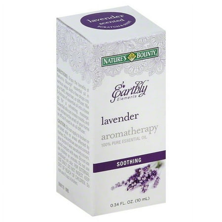 Nature's Bounty® Earthly Elements Lavender Essential Oil, 0.34 Fl Oz.