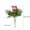 Orange, variant on Artificial Butterfly Bush Flowers, 11.81 Inch Realistic Floral Spray for Wedding and Home Decor, Dual-Tone Plastic Flowers for Outdoor Indoor Vase, All-Season Table Centerpiece