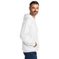 thumbnail image 4 of Gildan Softstyle Midweight Hoodie, Men's Ring-Spun Cotton Fleece Hooded Sweatshirt, White, S, 4 of 5