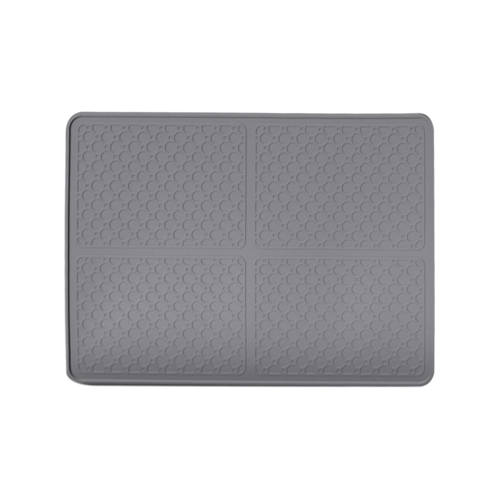 Tunhigl Silicone Electric Stove Cover Heat Resistant Stove Top Protector Glass Cooktop Cover Gray