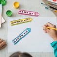 thumbnail image 5 of Cute Piano Folding Ruler, Foldable Straight Ruler with Edge, Double Sided Scale Ruler for scholars, 30Cm Compact Measuring Tool for office Math Homework, 1 Ruler, 5 of 9
