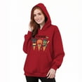 thumbnail image 4 of Craaazy Hoodies For Women Long Sleeve Hooded Sweatshirt Halloween Running Hooded Drawstring Tops With Pockets Gifts For Women, 4 of 5