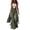 Green, variant on Cargo Jumpsuit Sleeveless Wide Leg Cargo Jumpsuit Adjustable Straps Front Button Closure Edge Details Multiple Pockets Suede One-Piece Jumpsuit