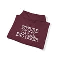 thumbnail image 4 of Civil Engineer engineering Student Grad Hoodie, Gifts, Hooded Sweatshirt, 4 of 4