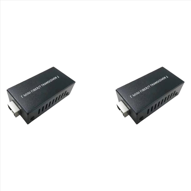 2X Transceptor de Fibra Óptica RJ45 Gigabit SFP Transceptor Monomodo de Fibra Única 1.25G Transceptor de Fibra Óptica 100/1000M