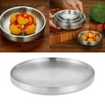 thumbnail image 2 of Stainless Steel Korean Grilling Pan Construction Food Serving Platter For Barbecue Party Picnics Cooking, 2 of 15