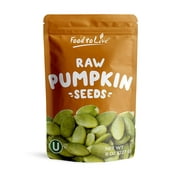 Food to Live, Raw Pepitas (Pumpkin Seeds), Non-GMO Verified, 0.5 Pounds, Kosher