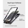 thumbnail image 4 of AICase for Samsung Galaxy S25 Ultra Case Compatible with Magnetic MagSafe[Built-in Tempered Glass Screen Protector & Camera Lens Protection] Full Body Shockproof Protective Phone Case, 4 of 9