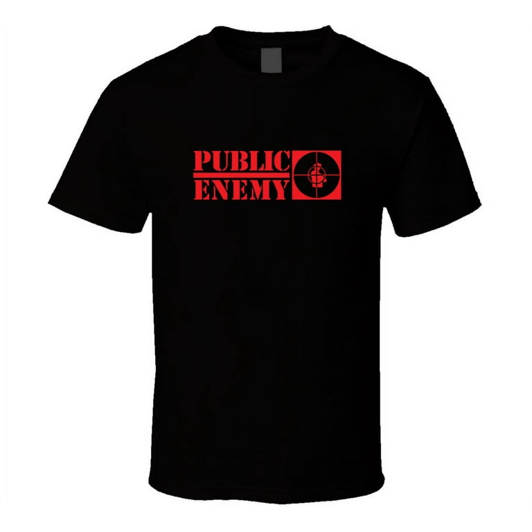 Rare 80s Public Enemy Rap Screen Stars Hip Hop Band Group T Shirt