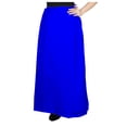 thumbnail image 3 of GAGZI CLothing Women's Satin Petticoat Solid Saree Satin Underskirt Sari(Saree) Satin Silk Petticoat For Women (Royal Blue), 3 of 3