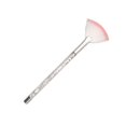 thumbnail image 5 of Fan Makeup Brush Eyeshadow Foundation Brush Durable Softly Touch Your Face Professional Blush Brush Face Highlighting Brush Women Girlfriend Argent, 5 of 9