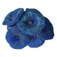 thumbnail image 3 of 3X Aquarium Plant Artificial Coral Blue, 3 of 4