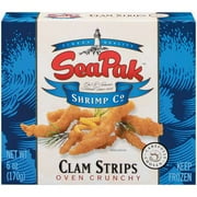 Seapak Shrimp Co.: Oven Crunchy Clam Strips, 6 Oz