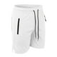 thumbnail image 4 of Pantalones de gimnasio ajustados para hombre - Poliéster elástico para correr - Ligeros y transpirables - Entrenamientos de verano, S-XXL, 4 of 5