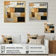 thumbnail image 4 of Designart "Adorned Gold And Black Pottery II" Abstract Spirals Wall Art Prints, 4 of 7