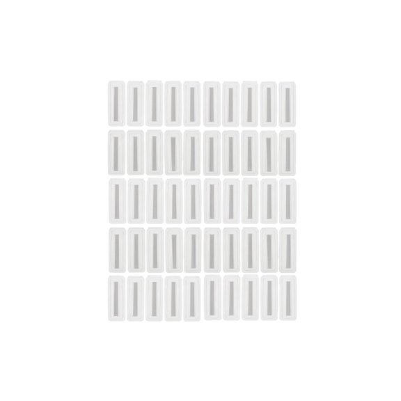 Hampton Art 50pc White Chalk, Dustless & Non-Toxic Chalk for Chalkboards, Classrooms, Kids, Art Projects, Blackboard, Outdoor Sidewalk Drawing & Writing