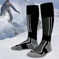 thumbnail image 2 of UDIYO Sport Hiking Climbing Skiing Men Women Warm Breathable Quick-Dry High Tube Socks, 2 of 6