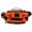 Orange, variant on Waterproof Multi Compartment Fishing Waist Bag, Large Storage Crossbody Sling Tackle Fanny Pack for Outdoor Angling Sports