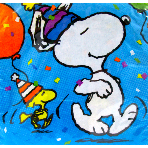 Peanuts Birthday Snoopy Lunch Napkins (16ct)