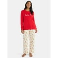 thumbnail image 3 of Women's and Women's Plus Christmas Sleep Pants from Holiday Time, Sizes S-3X, 3 of 6