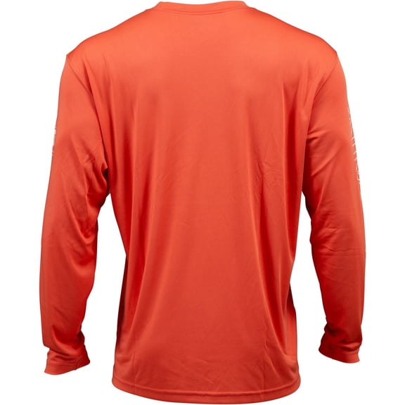 Men's Long Sleeve Tee, Deep Sea Coral, Size X-Large(DSE)