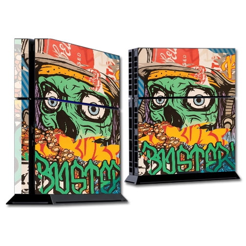 Skin Decal Wrap For Sony Ps4 Console Zombie Attack Walmart Com Walmart Com - roblox stickers walmart