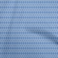thumbnail image 1 of oneOone Polyester Spandex Medium Blue Fabric Tribal Craft Projects Decor Fabric Printed By The Yard 56 Inch Wide, 1 of 5