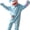 Blue, variant on Funny Big Mouth Monster Onesie, Ultra-Warm Plush One Piece Pajamas Jumpsuit, Versatile Indoor Outdoor Hooded Loungewear, Silly Cozy Puppet Cosplay Costume with Comb Prop