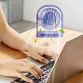 thumbnail image 6 of XGFHYJEH Desk Fan, Small Fan, Tabletop Fan, Small Desk Fan, Small Fans for Desk, Desk Fans for Home, Desk Fans Small Quiet, Portable Personal Electric Fan, Desk Fans under $15.00, 6 of 6