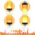 thumbnail image 2 of CNKOO Upgraded LED Flame Light Bulb  4 Modes Fire Light Bulbs with Upside Down Effect  E26 Base Flickering Light Bulbs for Party  Outdoor  Indoor  Home Decor, 2 of 9