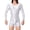 White, variant on Mens Oil Glossy Lingerie High Cut Bodysuit Leotard Shiny One Piece Jumpsuit Romper Wet Look See Through Long Sleeve Stretchy Undershirt Nightwear for Party Club White M