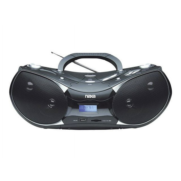 Portable MP3/CD/USB Player with Stereo Radio & Cassette Recorder – Naxa  Electronics