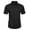 Black, variant on COOFANDY Mens Wrinkle Free Button Down Shirts Short Sleeve Untucked Shirts Casual Summer Shirt