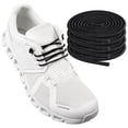 thumbnail image 1 of Cordones elásticos Endoto para ON Cloud 5, sin corbata, negros, 26 cm, 1 of 6