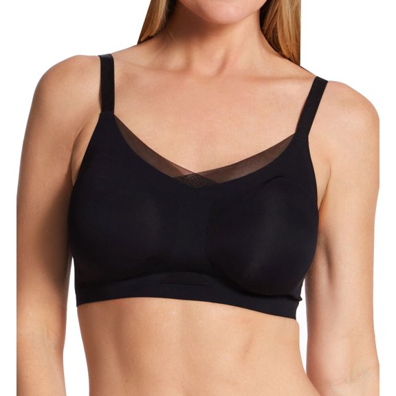 Women's Rhonda Shear 9609 Invisible Edge Bra (Black 3X)