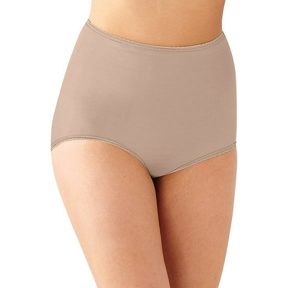 Bali Women's Skimp Skamp Brief, 1 Pack-Toffee, 7