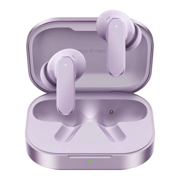 Realme Buds Air 8 Auriculares Bluetooth, Audífonos ANC 55dB Doble Driver 11mm + 6mm, Hi-Res Audio Audífonos Inalámbricos 58H, Violeta