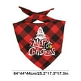 thumbnail image 3 of ChicYu Christmas Pet Scarves Christmas Pet Supplies Triangles Scarves Cats and Dog Festive Christmas Designs Soft Comfortable Adjustable, 3 of 5