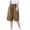 Khaki, variant on Clearance Under 10$! Suumer Plus Size Shorts for Womens Fshion Solid Color Comfortable Leggings Lantern Capris