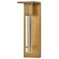 thumbnail image 3 of 28934HB Hinkley Lighting Cecily - 7W LED Outdoor Medium Wall Mount Lantern-16.5 Inch Tall and 5 Inch Wide-Heritage Brass Finish, 3 of 8