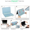 thumbnail image 3 of Mosiso 5 in 1 New MacBook Pro 13 inch Case 2016-2024 Release M2 A2338 M1 A2289 A2251 A2159 A1989 A1706 A1708, Hard Shell Case&Sleeve Bag for Apple MacBook Pro 13'' with/without Touch Bar, Rose Quartz, 3 of 7