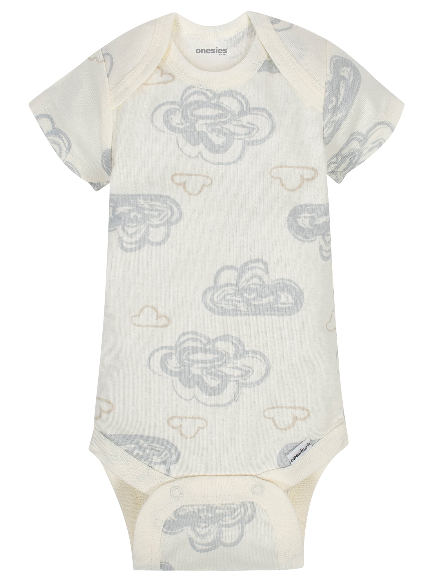 Onesies® Brand Baby Boy or Girl Gender Neutral Short Sleeve Onesies Bodysuits, 8-Pack, Sizes Newborn-12M