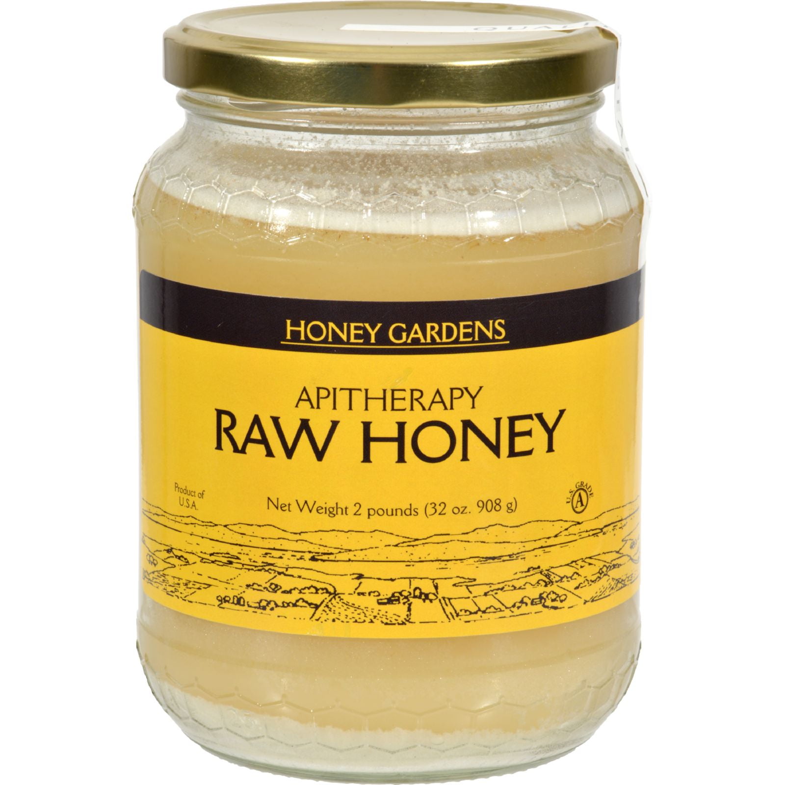 Honey Gardens Apiaries Raw Honey 2 lbs