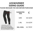 thumbnail image 6 of ROCKBROS Cycling Leg Warmers Long Leg Sleeves Thermal Compression Full Leg Long Sleeves Men Women, 6 of 6